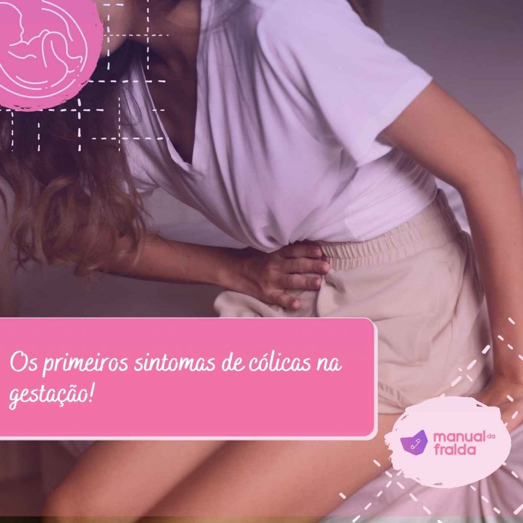 Os primeiros sintomas de cólicas na gestação!