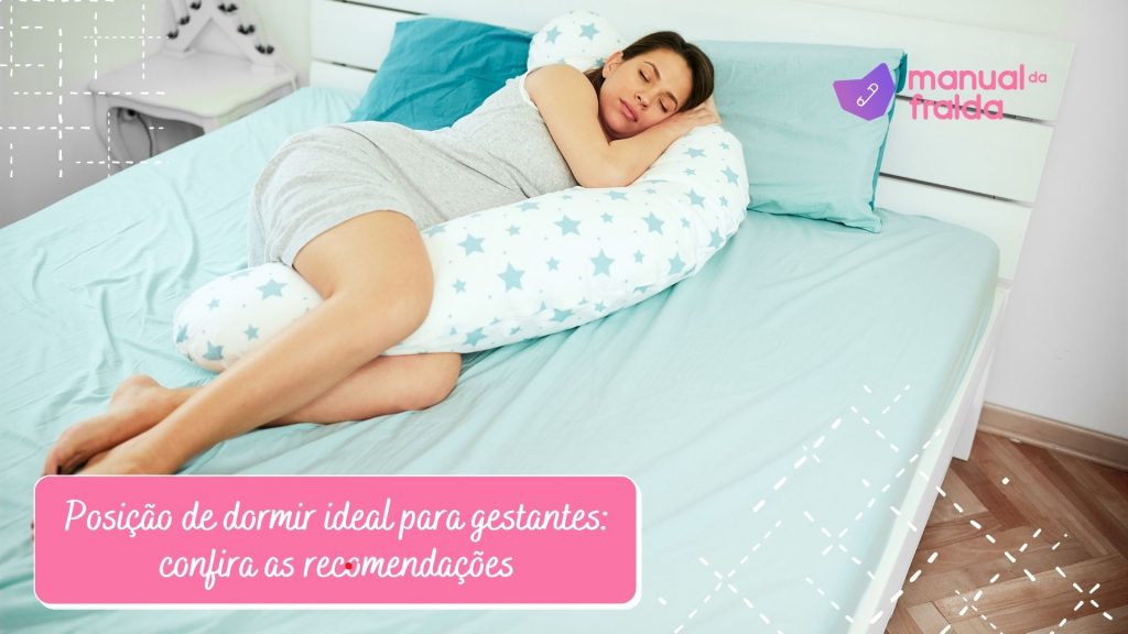 Posição de dormir ideal para gestantes: confira as recomendações